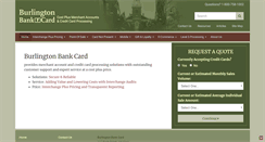 Desktop Screenshot of burlingtonbankcard.com