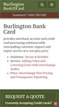 Mobile Screenshot of burlingtonbankcard.com